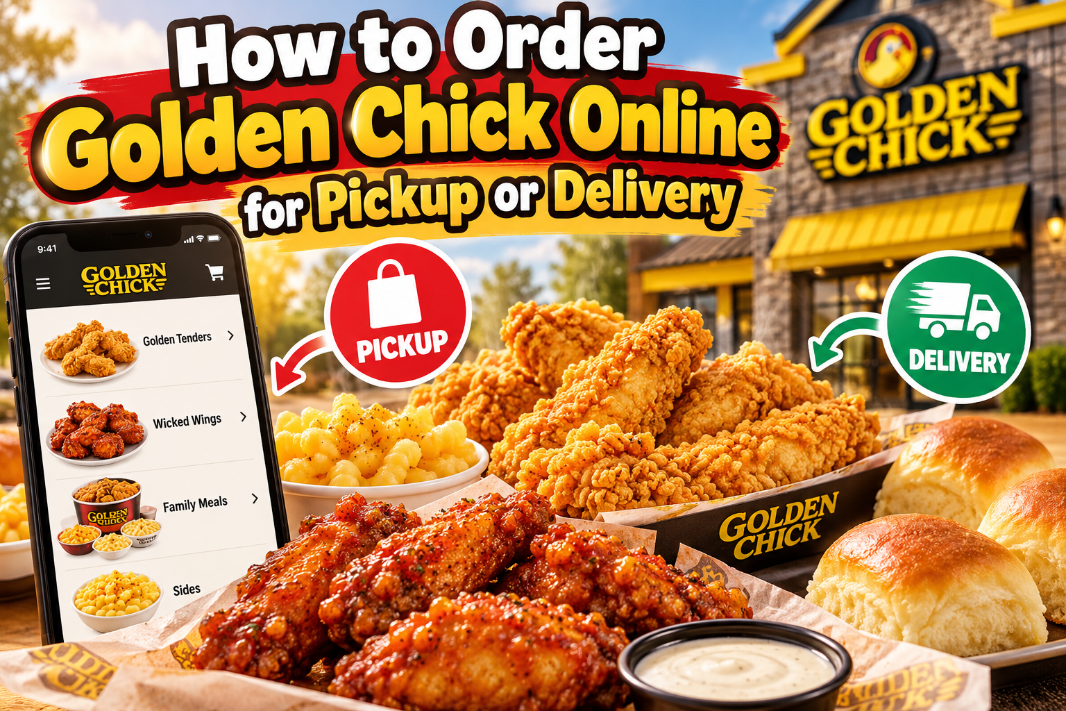 How to Order Golden Chick Online